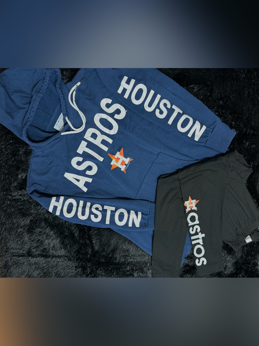 Houston Astros Woman’s MD Hoodie w leggings